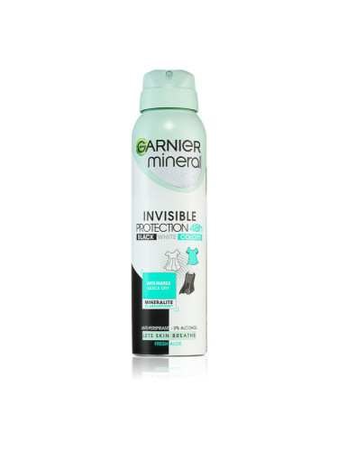 Garnier Mineral Invisible антиперспирант-спрей 150 мл.