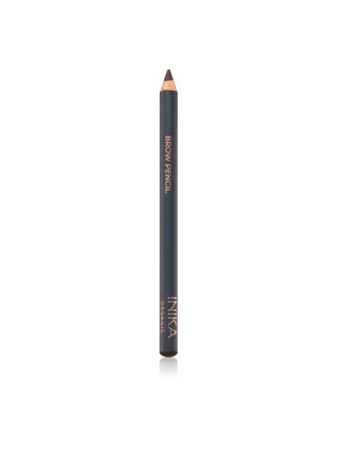 INIKA Organic Brow Pencil молив за вежди цвят Dark Brunette 1,1 гр.