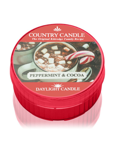 Country Candle Peppermint & Cocoa чаена свещ 42 гр.