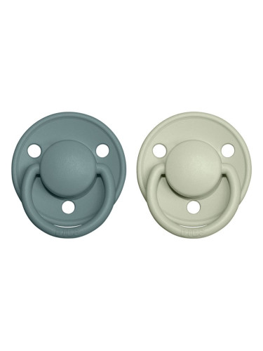 BIBS De Lux Natural Rubber Size 2: 6+ months биберон 2 бр.