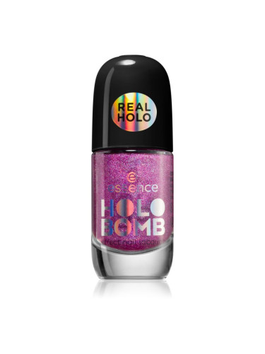 Essence HOLO BOMB лак за нокти с холографичен ефект цвят 02 - Holo Moly 11 мл.