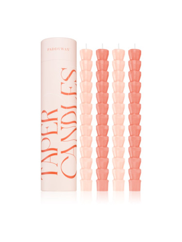 Paddywax Taper Pink & Blush свещ 4x24.89 см