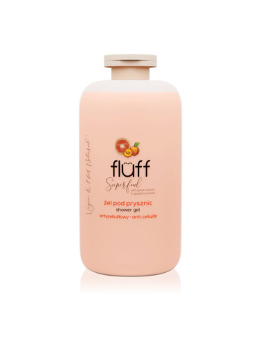 Fluff Superfood душ гел Peach & Grapefruit 500 мл.