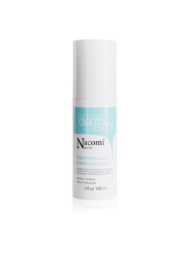 Nacomi Next Level Dermo хидратиращ тоник, изравняващ pH на кожата 100 мл.