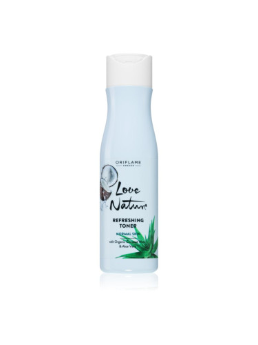 Oriflame Love Nature Aloe Vera & Coconut Water освежаващ лосион с хидратиращ ефект 150 мл.