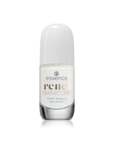 Essence French MANICURE лак за нокти цвят 02 - rosé on ice 8 мл.