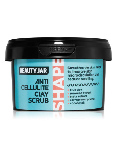 Beauty Jar Shape скраб за тяло против целулит с глина 380 гр.