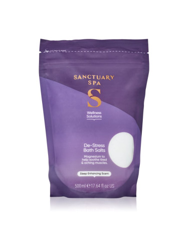 Sanctuary Spa Wellness сол за баня с успокояващ ефект 500 гр.