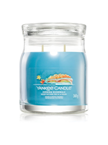 Yankee Candle Evening Riverwalk ароматна свещ Signature 368 гр.