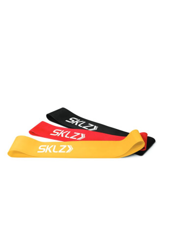 SKLZ Mini Bands комплект ластици за тренировки 3 бр.