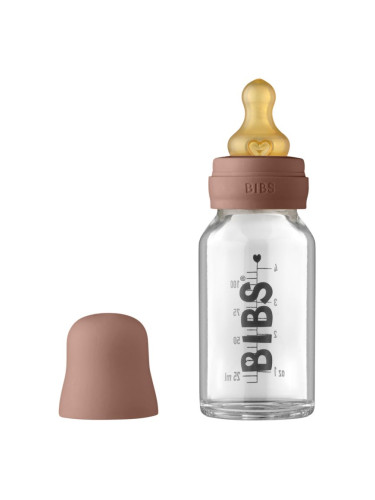 BIBS Baby Glass Bottle 110 ml бебешко шише Woodchuck 110 мл.