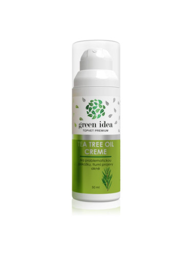Green Idea Tea Tree Oil Creme регенериращ дневен крем за проблемна кожа, акне 50 мл.