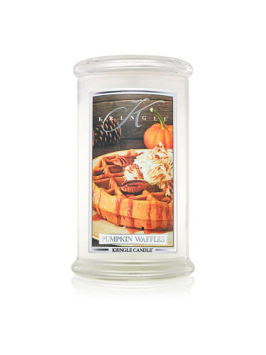 Kringle Candle Pumpkin Waffles ароматна свещ 624 гр.