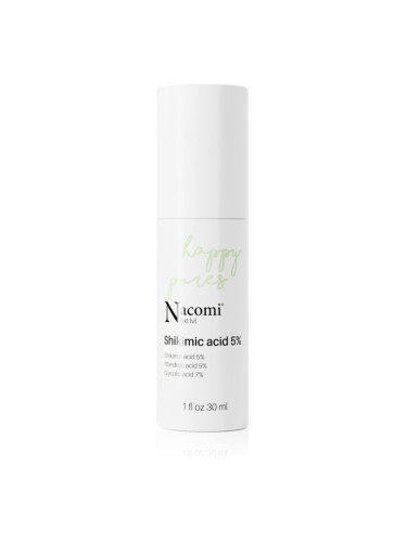 Nacomi Next Level Happy Pores почистващ пилинг за проблемна и мазна кожа Shikimic acid 5% 30 мл.