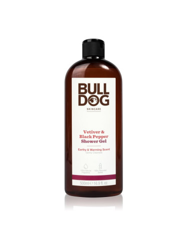 Bulldog Vetiver and Black Pepper душ-гел за мъже 500 мл.