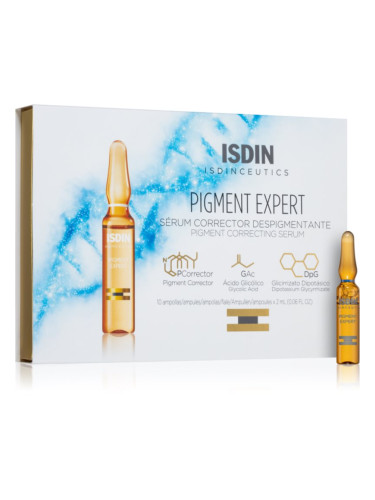 ISDIN Isdinceutics Pigment Expert изсветляващ серум против пигментни петна в ампули 10x2 мл.