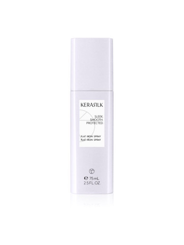 KERASILK Styling Flat Iron Spray термозащитен спрей за оформяне с преса и маша 75 мл.