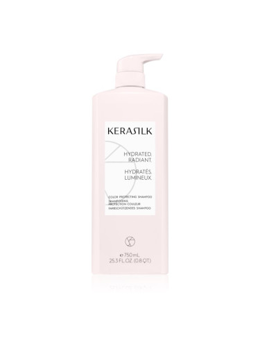 KERASILK Essentials Color Protecting Shampoo шампоан за боядисана, химически третирана и изрусявана коса 750 мл.