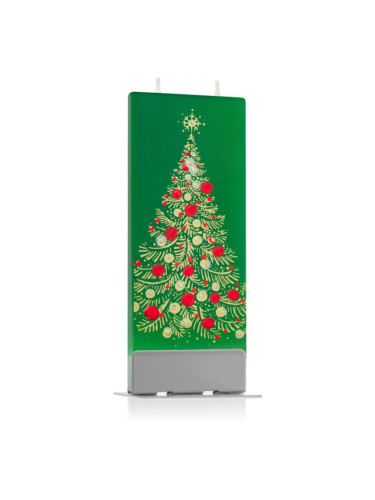 Flatyz Holiday Gold Christmas Tree свещ 6x15 см