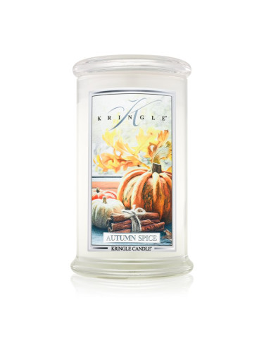 Kringle Candle Autumn Spice ароматна свещ 624 гр.