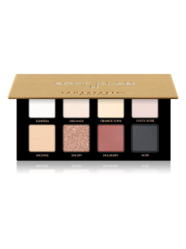 Anastasia Beverly Hills Palette Soft Glam Mini палитра от сенки за очи 6,4 гр.