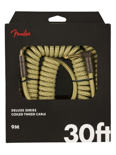 Fender Deluxe Coil 9 m Директен - Ъглов Инструментален кабел