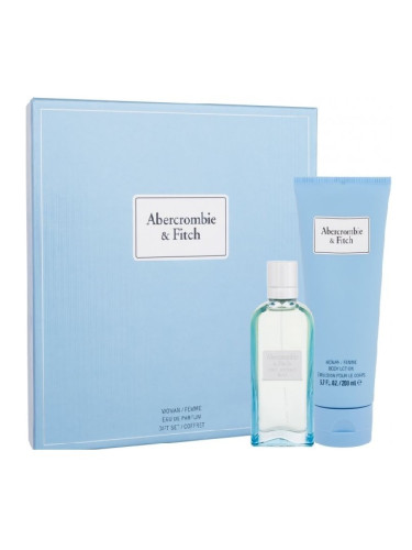 Abercrombie&Fitch  First Instinct Blue W Set - EdP 50 ml + b/lot 200 ml
