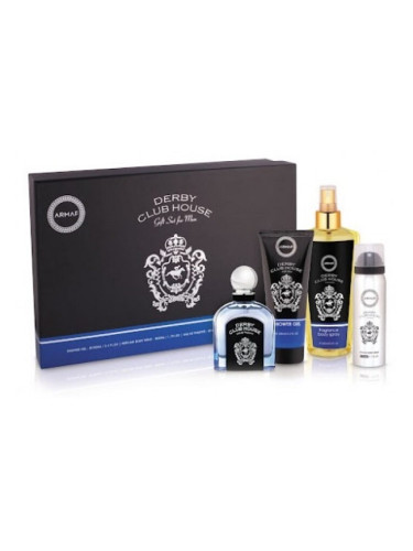 Armaf  Derby Club House M Set - EdT 100 ml + deo spray 50 ml + sh/gel 100 ml + shampoo 250 ml