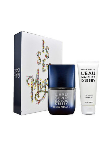 Issey Miyake  L'Eau Super Majeure M Set - EdT Intense 50 ml + sh/gel 100 ml /2018