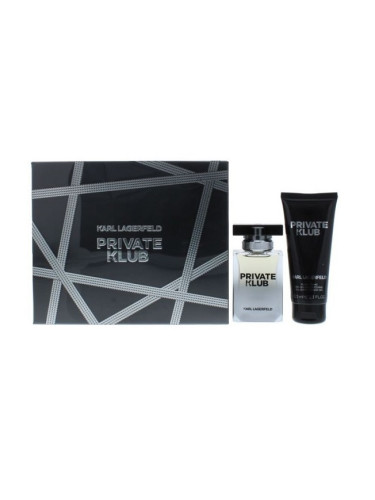 Karl Lagerfeld  Private Klub M Set - EdT 50 ml + sh/gel 100 ml