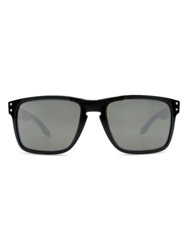Oakley Holbrook XL OO 9417 16 59 - квадратна слънчеви очила, мъжки, черни, огледални