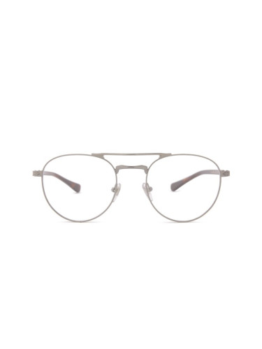 Persol 0Po2495V 513 51 - диоптрични очила, кръгла, unisex, сребърни