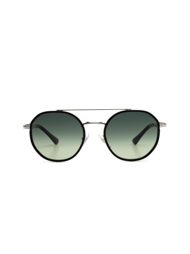 Persol Po2456S 518/71 53 - кръгла слънчеви очила, дамски, сребърни