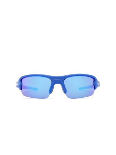Oakley Flak XXS OJ 9008 10 58 - правоъгълна слънчеви очила, детски, сини, огледални