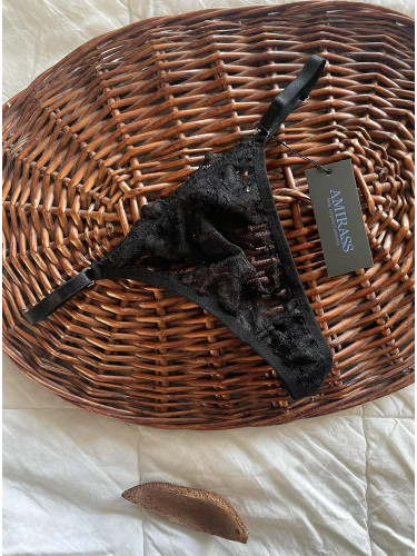 Дантелена изрязана прашка "Black Sun" Underwear