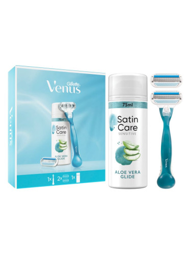 Gillette Venus Smooth подаръчен комплект бръснене за жени  1 бр.