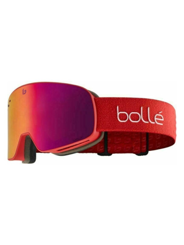 Bollé Nevada Red Matte/Volt Ruby Очила за ски