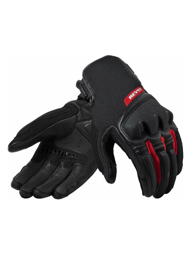 Rev'it! Gloves Duty Black/Red 2XL Ръкавици