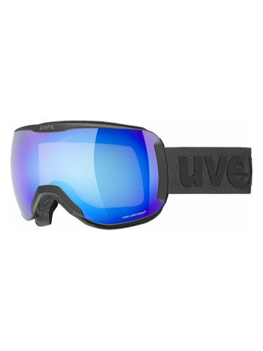 UVEX Downhill 2100 CV Black Mat/Mirror Blue/CV Green Очила за ски