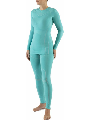 Viking Gaja Bamboo Lady Set Base Layer Blue Turquise S Tермобельо