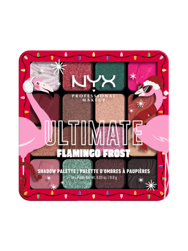 NYX Professional Makeup Fa La La L.A. Land Ultimate Flamingo Frost Сенки за очи за жени 12,8 гр