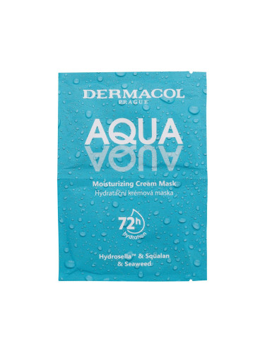 Dermacol Aqua Moisturising Cream Mask Маска за лице за жени 2x8 ml