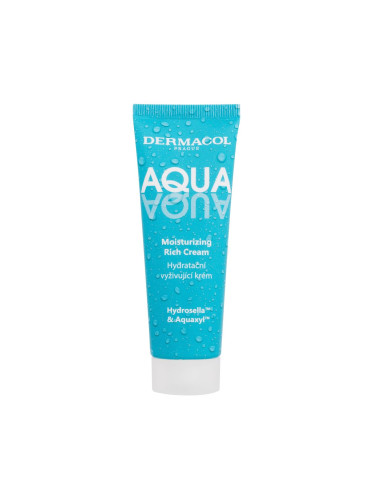 Dermacol Aqua Moisturizing Rich Cream Дневен крем за лице за жени 50 ml