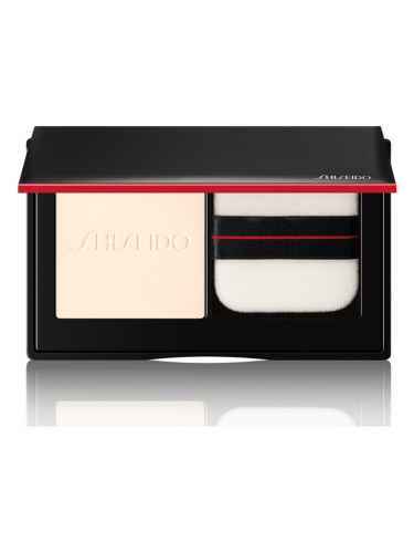 Shiseido Synchro Skin Invisible Silk Pressed Powder матираща пудра цвят Translucent Matte/Naturel Mat 10 гр.