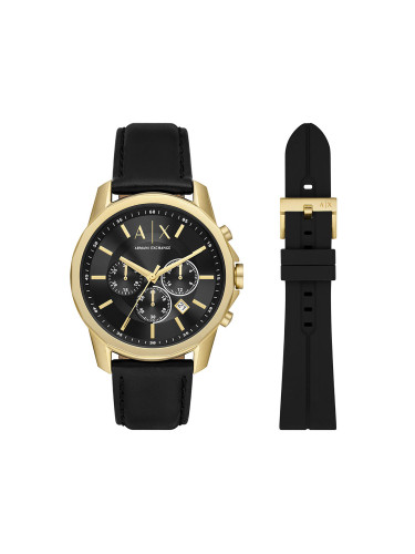 Часовник Armani Exchange Horloge AX7133SET Черен