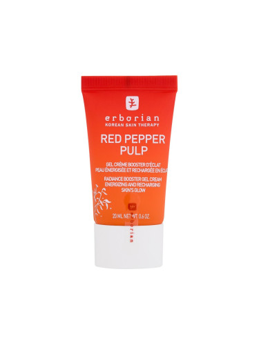 Erborian Red Pepper Pulp Radiance Booster Gel Cream Гел за лице за жени 20 ml
