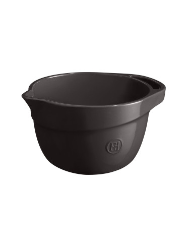 Керамична купа за смесване EMILE HENRY MIXING BOWL - 4.5 л - цвят черен