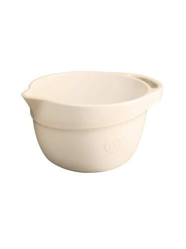 Керамична купа за смесване EMILE HENRY MIXING BOWL - 4.5 л - цвят екрю