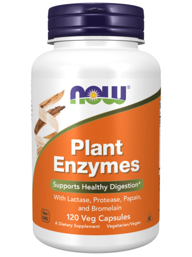NOW - Plant Enzymes - 120 Капсули