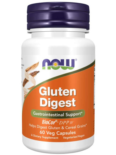 NOW - Gluten Digest  - 60 Капсули
